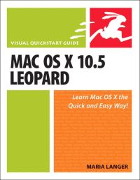 Book Cover for Mac OS X 10.5 Leopard by Maria Langer