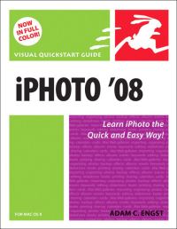 Book Cover for iPhoto '08 for Mac OS X by Adam C Engst