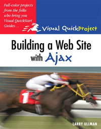 Book Cover for Building a Web Site With Ajax by Larry E Ullman