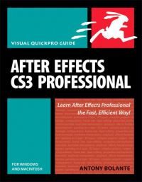 Book Cover for After Effects CS3 Professional by Antony Bolante