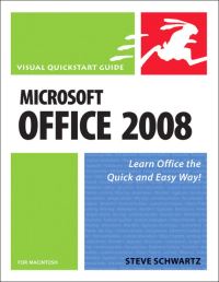 Book Cover for Microsoft Office 2008 for Macintosh by Steven A Schwartz