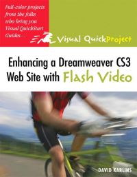 Book Cover for Enhancing a Dreamweaver CS3 Web Site With Flash Video by David Karlins