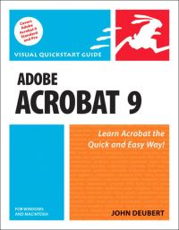 Book Cover for Adobe Acrobat 9 for Windows and Macintosh by John Deubert