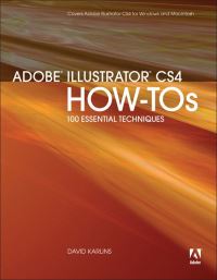 Book Cover for Adobe Illustrator CS4 How-Tos by David Karlins