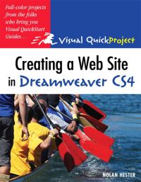 Book Cover for Creating a Web Site in Dreamweaver CS4 by Nolan Hester