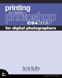 Book Cover for Printing in Adobe Photoshop CS4 Book for Digital Photographers by Scott Kelby