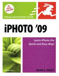 Book Cover for iPhoto '09 for Mac OS X by Adam C Engst