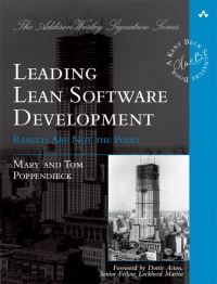 Book Cover for Leading Lean Software Development by Mary Poppendieck, Thomas David Poppendieck