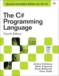 Book Cover for The C# Programming Language by Anders Hejlsberg, Mads Torgersen, Scott Wiltamuth, Peter Golde