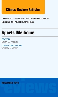 Book Cover for Sports Medicine, An Issue of Physical Medicine and Rehabilitation Clinics of North America by Brian Krabak