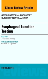 Book Cover for Esophageal Function Testing by John E Pandolfino