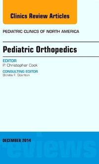 Book Cover for Pediatric Orthopedics by P Christopher Cook