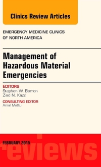 Book Cover for Management of Hazardous Material Emergencies by Stephen W Borron, Ziad Kazzi