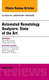 Book Cover for Automated Hematology Analyzers by Carlo Brugnara, Alexander Kratz