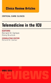 Book Cover for Telemedicine in the ICU by Richard W Carlson