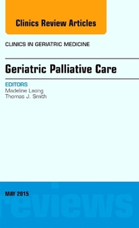 Book Cover for Geriatric Palliative Care by Thomas Smith, Madeline Leong