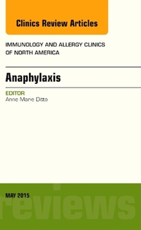 Book Cover for Anaphylaxis by Anne Marie Ditto