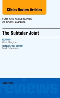 Book Cover for The Subtalar Joint by Kent Ellington