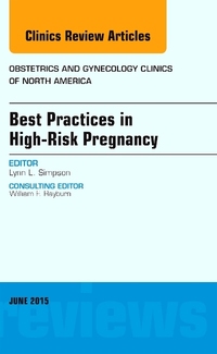 Book Cover for Best Practices in High-Risk Pregnancy by Lynn Louise Simpson