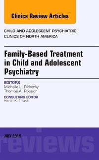 Book Cover for Family-Based Treatment in Child and Adolescent Psychiatry by Michelle L Rickerby
