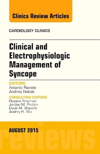 Book Cover for Clinical and Electrophysiologic Management of Syncope by Antonio Raviele
