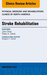 Book Cover for Stroke Rehabilitaiton by John Chae