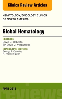Book Cover for Global Hematology by David J Roberts, D J Weatherall