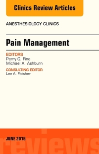 Book Cover for Pain Management by P G Fine, M A Ashburn
