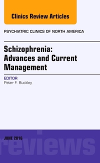 Book Cover for Schizophrenia by Peter F Buckley