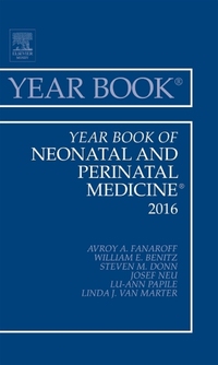 Book Cover for Year Book of Neonatal and Perinatal Medicine 2016 by Avroy A Fanaroff