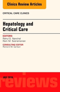 Book Cover for Hepatology and Critical Care by Rahul S Nanchal, Ram M Subramanian
