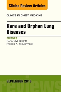 Book Cover for Rare and Orphan Lung Diseases, An Issue of Clinics in Chest Medicine by Robert Kotloff, Francis X McCormack
