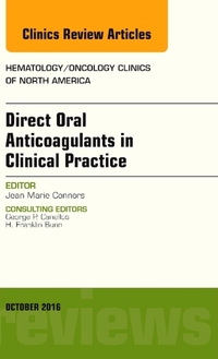 Book Cover for Direct Oral Anticoagulants in Clinical Practice by Jean M Connors