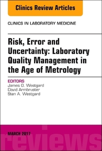 Book Cover for Risk, Error and Uncertainty by James O Westgard, David A Armbruster, Sten A Westgard