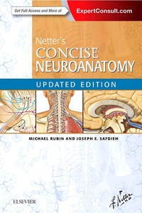 Book Cover for Netter's Concise Neuroanatomy by Michael Rubin, Joseph E Safdieh, Frank H Netter