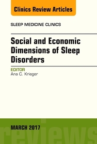 Book Cover for Social and Economic Dimensions of Sleep Disorders by Ana C Krieger