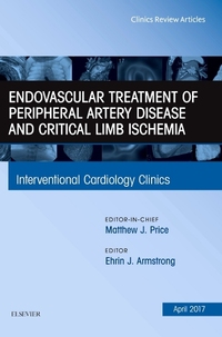 Book Cover for Endovascular Treatment of Peripheral Artery Disease and Critical Limb Ischemia by Ehrin J Armstrong