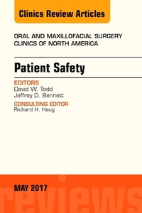 Book Cover for Patient Safety by David W Todd, Jeffrey D Bennett