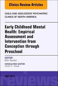 Book Cover for Early Childhood Mental Health by Mini Tandon