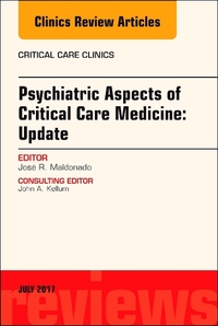 Book Cover for Psychiatric Aspects of Critical Care Medicine, An Issue of Critical Care Clinics by José R Maldonado