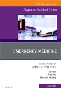Book Cover for Emergency Medicine by Fred Wu, Michael E Winters