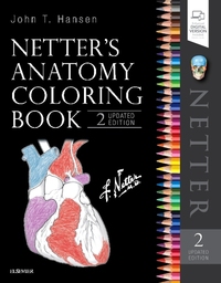 Book Cover for Netter's Anatomy Coloring Book Updated Edition by John T Hansen