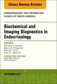 Book Cover for Biochemical and Imaging Diagnostics in Endocrinology by Richard J Auchus, Barry D Pressman, Adina F Turcu, Alan D Waxman