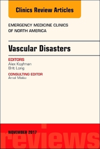 Book Cover for Vascular Disasters by Alex Koyfman, Brit Long
