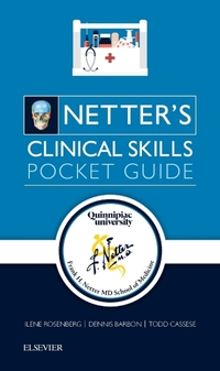 Book Cover for Netter's Clinical Skills Pocket Guide by Ilene Rosenberg, Todd Cassese