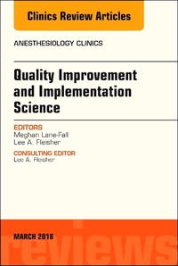 Book Cover for Quality Improvement and Implementation Science by Meghan B LaneFall, Lee A Fleisher