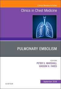 Book Cover for Pulmonary Embolism by Peter Marshall, Wassim Fares