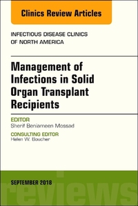 Book Cover for Management of Infections in Solid Organ Transplant Recipients by Sherif Beniameen Mossad
