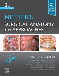 Book Cover for Netter's Surgical Anatomy and Approaches by C P Delaney, Frank H Netter