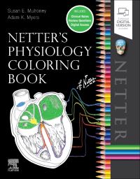 Book Cover for Netter's Physiology Coloring Book by Susan E Mulroney
